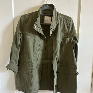 Madewell Khaki Green Outerwear